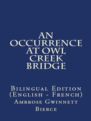 cover image of An Occurrence At Owl Creek Bridge